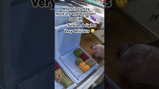 A must try in Turkey and buy their Turkish’s delights yummy delicious food youtubeshorts [upl. by Libbna479]