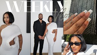 WEEKLY VlOG ♡ PRESSON NAIL TUTORIAL  NAACP  MY BF CUT MY HAIR  SHOPPING quotEREWHONquot  FUNDAY [upl. by Yoreel]