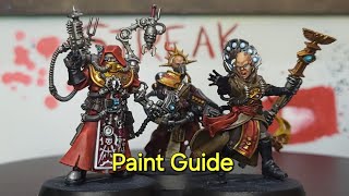 Warhammer 40k Imperial Agents Painting Guide Blackstone Fortress [upl. by Levy]