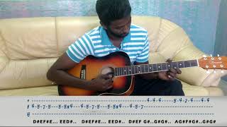 Ni Sa Ri Sa Jeans Theme on guitar Ar Rahman [upl. by Arabelle285]