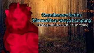 Genderuwo betina dan sosok nenek lampir [upl. by Aida]