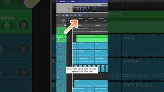 Logic Pro Secondary Ruler SUPER TRICK marcozanoniacademy lpxibymarcozanoni [upl. by Rehtaef]