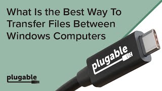 What Is the Best Way To Transfer Files Between Windows Computers [upl. by Eytak]