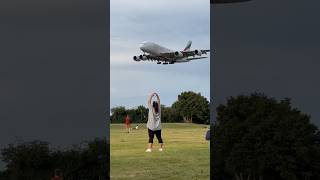 Emirates airbus a380 amezing view airplane pilot a380 [upl. by Pass]