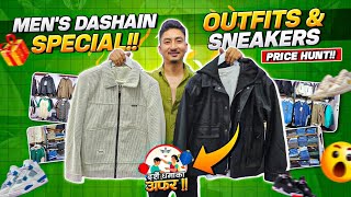 Mens Stylish OutfitsSneakers Price Hunt at Forever YoungTshirtsJacketsPants Price in Nepal [upl. by Senoj]