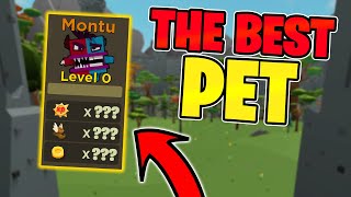 The BEST PET Montu Insane Stats Giant Simulator Classic [upl. by Vanzant507]