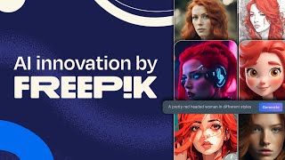 AI TOOLS for content creation  Freepik innovation [upl. by Anelat447]