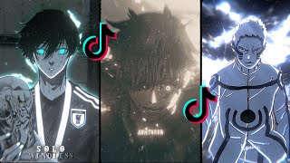 Manga edits Tiktok Compilation 16 II TikTok Manga Compilation [upl. by Sonitnatsnok]