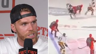 Connor McDavid REACTS to Adam Johnson’s Death After He Was Killed During Ice Hockey Match [upl. by Nador]