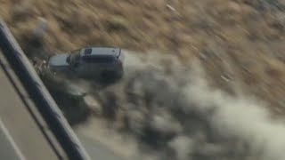 Stolen vehicle leads highspeed police chase through Los Angeles Kern counties [upl. by Stouffer]