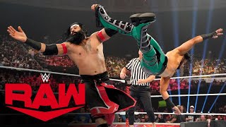 Mustafa Ali vs Veer Mahaan Raw May 16 2022 [upl. by Suzetta200]