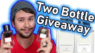 GREAT BANANA REPUBLIC ICON COLLECTION REVIEW  2 BOTTLE GIVEAWAY [upl. by Htezil24]