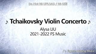 Alysa LIU 20212022 FS Music [upl. by Kylstra485]