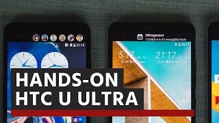 HTC U Ultra – Handson Italiano [upl. by Richter]