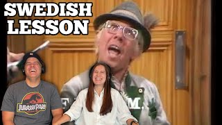 The Two Ronnies  Swedish Lesson REACTION [upl. by Helprin36]