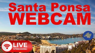 LIVE WEBCAM Santa Ponsa Beach 4k UHD Live 247 Stream Mallorca 🇪🇸 mallorca calvia baleares [upl. by Anaele21]