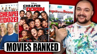 All 5 Cheaper by the Dozen Movies Ranked [upl. by Nirtiac722]