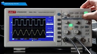 UNIT UTD2000CEX Digital Storage Oscilloscopes [upl. by Enelam652]