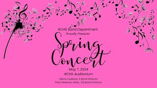 Spring Band Concert Grades 68  May 7 2024 [upl. by Akahs]