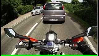 KTM Duke 125 Akrapovic  GoPro Hero 3 HD [upl. by Tneciv489]