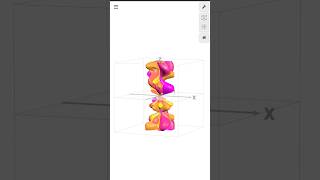 Polar Sinusoidal Surfaces  Desmos Desmos 3D 3D Surfaces  Equation in the Description [upl. by Slin264]