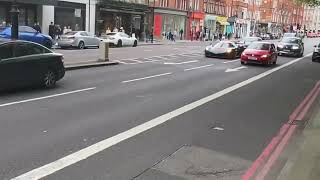 Koenigsegg Jesko in London Super insane spotting [upl. by Yelyab374]