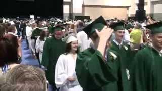 2014 Wachusett Regional High School Graduation  exit [upl. by Saqaw]