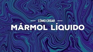 🤭 Cómo CREAR una TEXTURA de MÁRMOL LÍQUIDO en PHOTOSHOP [upl. by Tess]