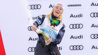 AUDI FIS Ski World Cup  Semmering AUT womens GS  Dec 28 2022 only the ATOMIC athletes [upl. by Brennen]