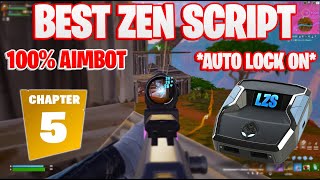 Cronus Zen AIMBOT GAMEPLAY with the NEW BEST Fortnite Zen Script [upl. by Lachance]