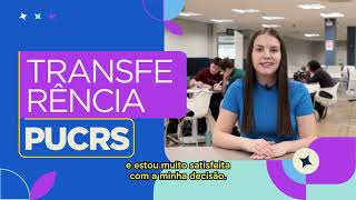 Transforme sua Experiência Acadêmica Transfirase para a PUCRS [upl. by Olaznog925]