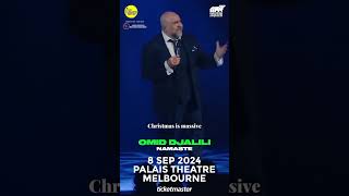 OMID DJALILI NAMASTE 8 Sept 2024 Melbourne omiddjalili standupcomedian comedy [upl. by Millman532]