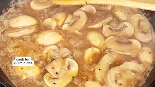 quot Creamy Beef Steak With Mushrooms quot a very delicious and simple recipe for dinner or any occasion [upl. by Godber]