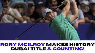 BREAKING Rory McIlroy becomes Race to Dubai champion for the sixth time [upl. by Jorgan]