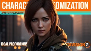 Make Beautiful Agent Face  The Division 2 [upl. by Lydia]