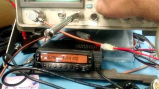 testing my Kenwood TM733 VE2CLM Hamfest find [upl. by Bathsheb]