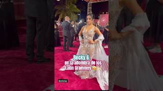 Becky G dazzling on the Latin Grammys carpet beckyg shorts miami [upl. by Kacerek66]