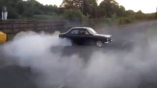 Mk1 RWD Ford ESCORT 21 Pinto Engine with WEBER 48 DCOE Twin Carbs [upl. by Noissap]