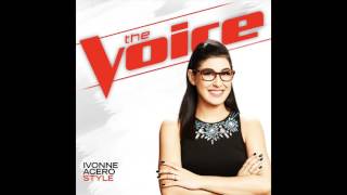 Ivonne Acero Style Studio Version The Voice 9 [upl. by Adnilasor]