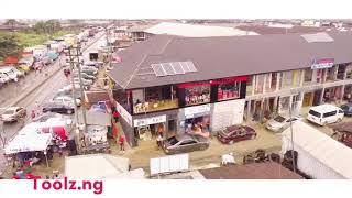 Aerial View during the opening of YATO Shop at Mile 3 M3 Market Port Harcourt Nigeria [upl. by Meingolda]