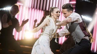 Paula ir Gedvinas  Rokenrolas  Šok su žvaigžde  Pusfinalis [upl. by Ardine537]