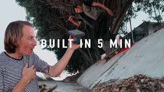 DIY Skate Spot in 5 Minutes 3 Easy Tips [upl. by Nnyleimaj]