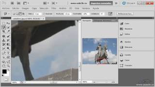 Curso de Photoshop CS5 Ejercicio 62 Selecciones personalizadas [upl. by Enaoj]