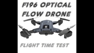 F196 Sharks Optical Flow Drone Flight Time Test [upl. by Elgna552]