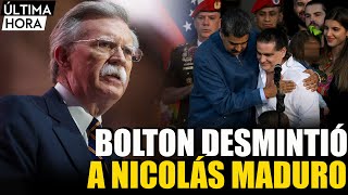 ​​🔴👉​👉 Jhon Bolton DESMINTIÓ A Nicolás Maduro ENTÉRATE 🙌 [upl. by Zetrom305]