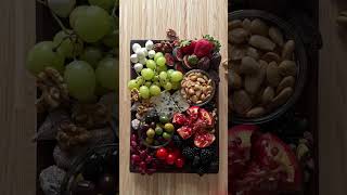 Healthy holiday appetizer  thanksgiving charcuterie mediterraneandiet mediterraneandietrecipes [upl. by Enrev58]