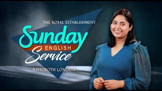 Sunday English Service  Pr Reeba Godlee Ps Ray Williams Rehoboth London  26 May 2024 [upl. by Rene]