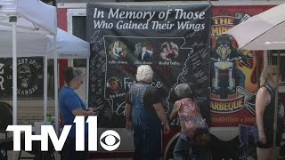 BBQ fundraiser helps families impacted by Arkansas mass shooting [upl. by Michell378]