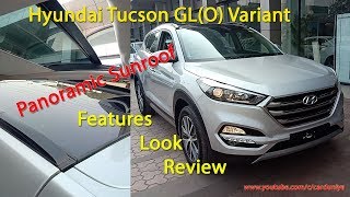 Hyundai Tucson GLO Panoramic SunroofComplete DetailsFeatures [upl. by Suiluj284]