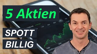 5 extrem billige Aktien KGV unter 10 So würde ich 1000 Euro investieren [upl. by Nickey]